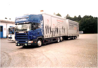 Souprava SCANIA LB6x2LB + přívěs